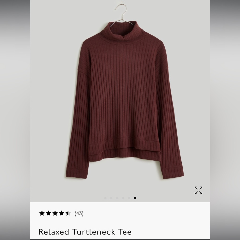 Madewell Relaxed Turtleneck Tee